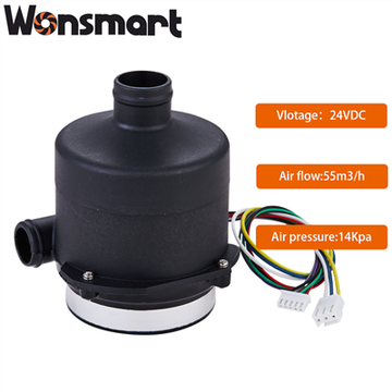 Brushless DC Blower Dengan Pemacu Luaran PWM Atau 0~5V Kawalan Kelajuan